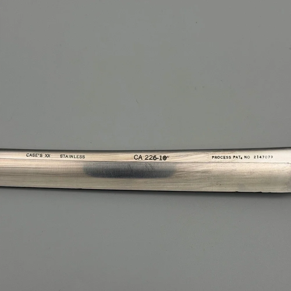 Vintage Case XX Kitchen Knife CA226 Stainless Steel Slicing Carving 10